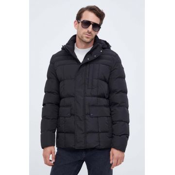 Geox geaca barbati, culoarea negru, de iarna Geox geaca barbati, culoarea negru, de iarna