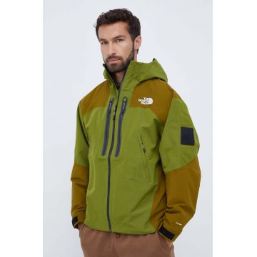 The North Face geaca barbati, culoarea verde