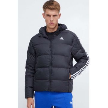 adidas geaca de puf barbati, culoarea negru, de iarna