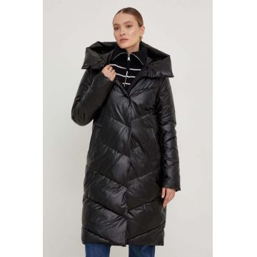 Answear Lab geaca femei, culoarea negru, de iarna