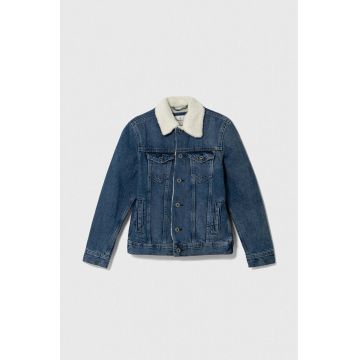 Pepe Jeans geacă din denim pentru copii