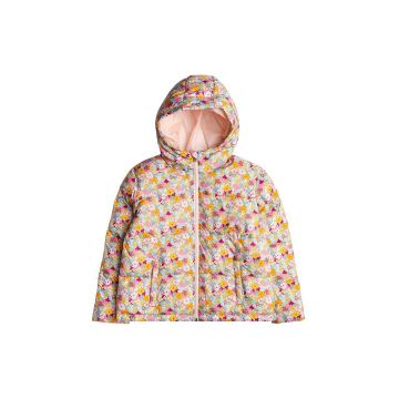 Roxy geaca copii START ME UP PT culoarea galben Roxy geaca copii START ME UP PT culoarea galben