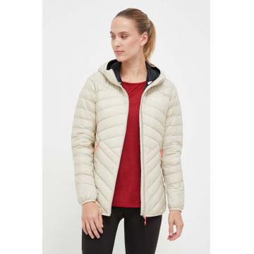 Salewa geaca sport din puf Brenta culoarea bej, 00.0000027884
