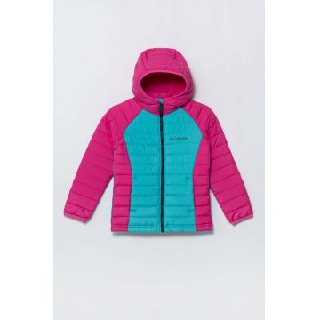 Columbia geaca copii culoarea roz
