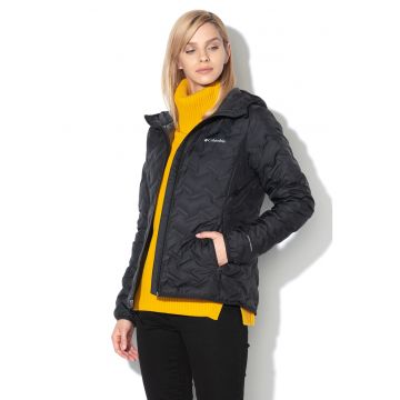 Geaca usoara cu umplutura de puf Delta Ridge - Negru