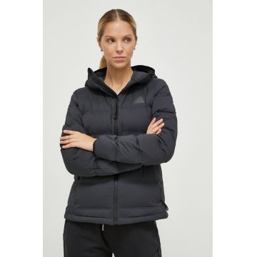 adidas geaca de puf femei, culoarea negru, de iarna