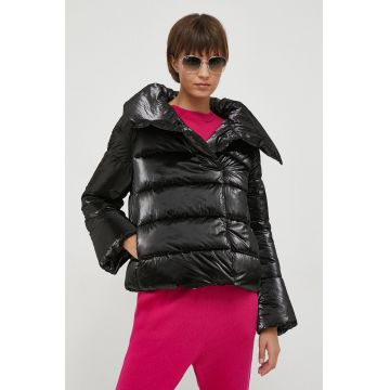Artigli geaca femei, culoarea negru, de iarna, oversize Artigli geaca femei, culoarea negru, de iarna, oversize