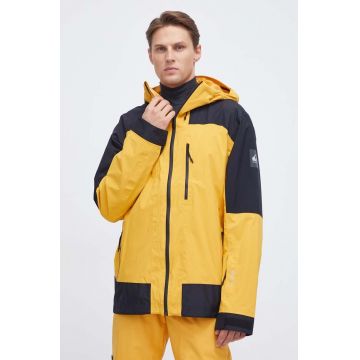 Quiksilver geaca Ultralight GORE-TEX culoarea galben