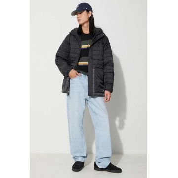 Vans geaca barbati, culoarea negru, de tranzitie