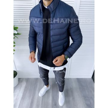Geaca barbati primavara bleumarin B6325 Q1-3