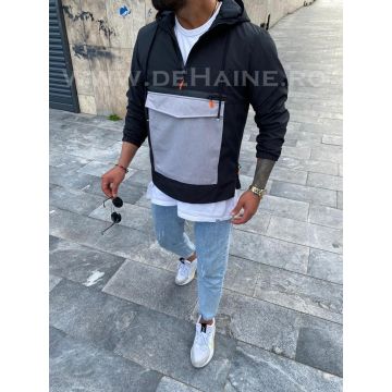 Geaca barbati primavara neagra B3979  24-4.3