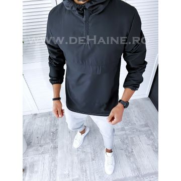 Jacheta barbati de toamna neagra din fas subtire B2370 O1-4.3