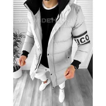 Geaca barbati groasa gri de iarna 9020 57-4