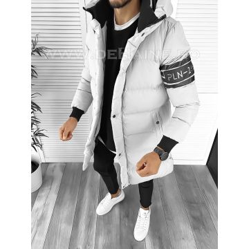 Geaca barbati groasa gri de iarna 9020  57-2