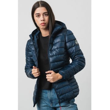 Geaca cu buzunare cu fermoar Ada - Bleumarin