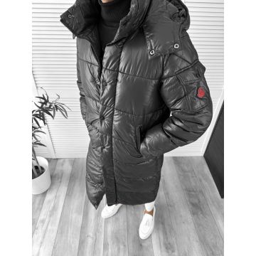 Geaca barbati groasa de iarna neagra 5132 MCL  61-2