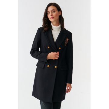 Palton cu doua randuri de nasturi