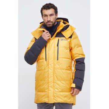 Jack Wolfskin geaca de puf 1995 Series Cook culoarea galben