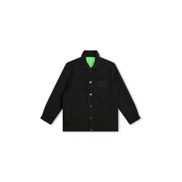 Marc Jacobs geaca reversibila pentru copii culoarea negru Marc Jacobs geaca reversibila pentru copii culoarea negru