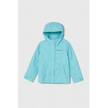 Columbia geaca copii Arcadia Jacket culoarea turcoaz