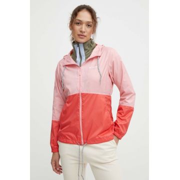 Columbia windbreaker Flash Forward culoarea roz 1585911