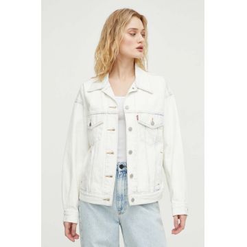 Levi's geaca jeans femei, de tranzitie, oversize