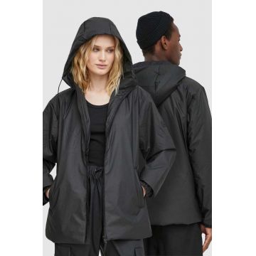 Rains geaca 15770 Jackets culoarea negru, de tranzitie