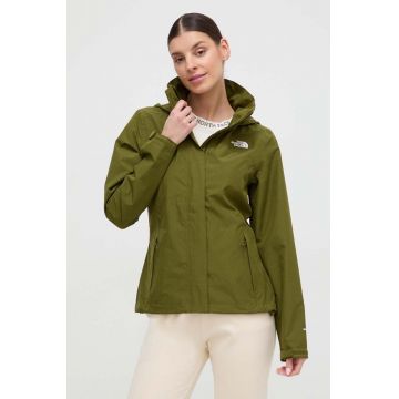 The North Face jacheta de exterior Sangro culoarea verde