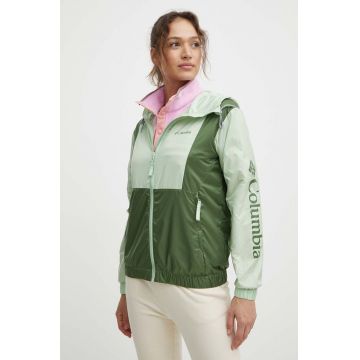 Columbia windbreaker TERREX Lily Basin culoarea verde 2034931