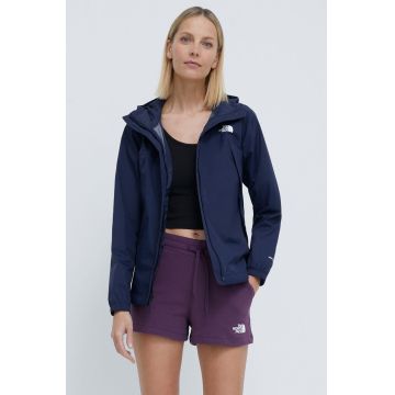 The North Face jacheta de exterior culoarea albastru marin, NF0A7QEU8K21