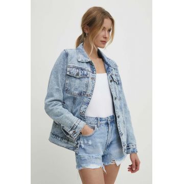 Answear Lab geaca jeans femei, de tranzitie