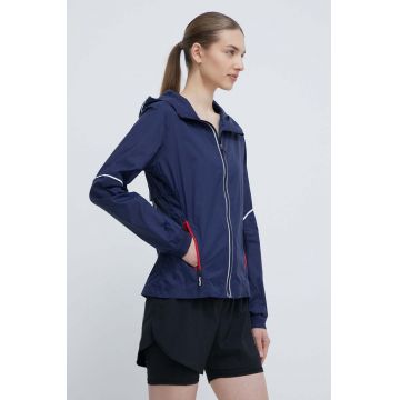 Fila windbreaker Rubiera culoarea albastru marin, de tranzitie