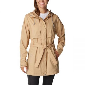 Geaca femei Columbia Pardon My Trench Ii Rain Jacket 1839841-262, L, Bej