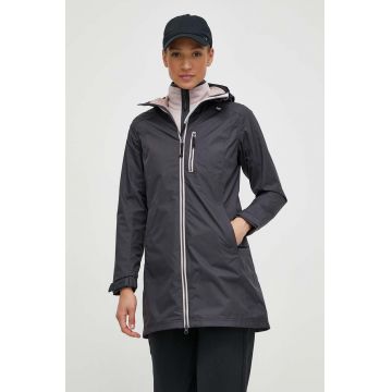 Helly Hansen geacă femei, culoarea negru, de tranziție 55964