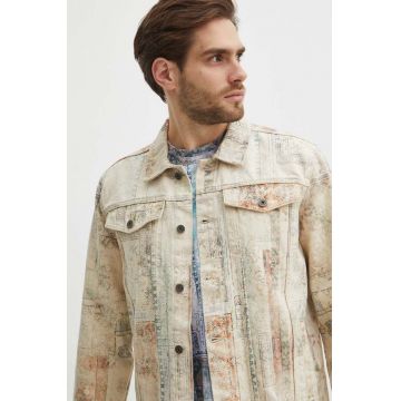 Medicine geacă din denim bărbați, de tranziție
