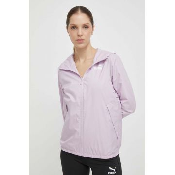 Puma windbreaker TERREX Essentials Solid culoarea roz, de tranziție 847494