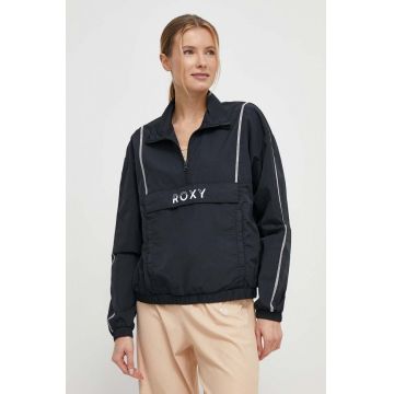 Roxy windbreaker TERREX Bold Moves x Mizuno culoarea negru, de tranziție, oversize ERJJK03565