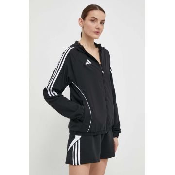 adidas Performance jacheta de antrenament Tiro 24 culoarea negru, de tranzitie, IM8805