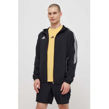 adidas Performance jacheta de antrenament Tito24 culoarea negru, de tranzitie, IM8806