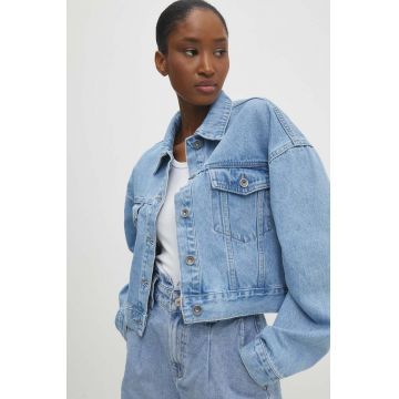 Answear Lab geaca jeans femei, de tranzitie