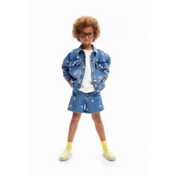 Desigual geacă din denim pentru copii