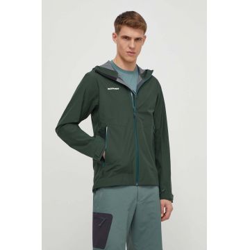 Mammut geaca de ploaie Alto Light barbati, culoarea verde