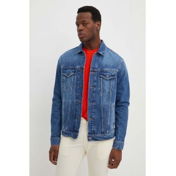 Pepe Jeans geaca jeans REGULAR JACKET barbati, de tranzitie, PM402715HW3