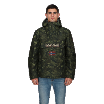 RAINFOREST PKT PRT 2 CAMO GREEN FBN