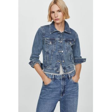 Jacheta de denim cu 4 buzunare