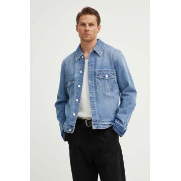 Won Hundred geacă din denim bărbați, de tranziție, 3111-15028