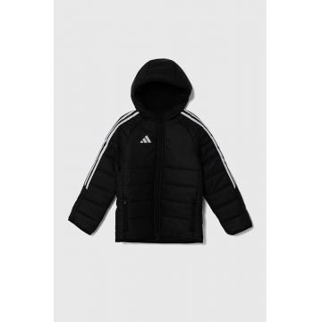 adidas Performance geaca copii TIRO24 WINTJKTY culoarea negru, IP6670