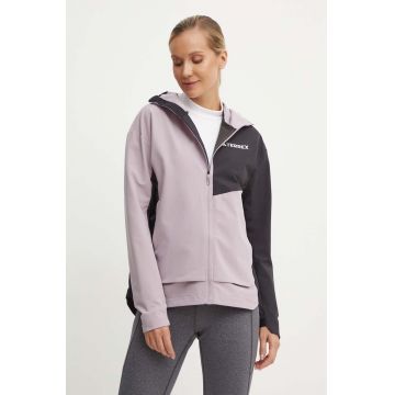 adidas TERREX jacheta de exterior Multi culoarea roz, IM8154