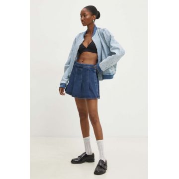 Answear Lab geacă din denim femei, de tranziție