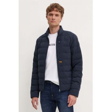 G-Star Raw geaca barbati, culoarea albastru marin, de tranzitie, D24276-D518